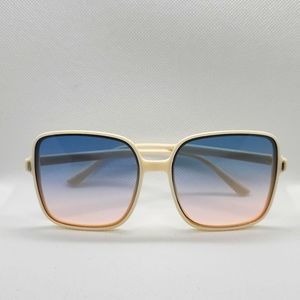 Fashion Square Gradient Sunglasses